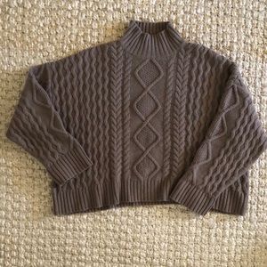 100% Wool Cable-Knit SWEATER, WEEKEND BY MAX MARA